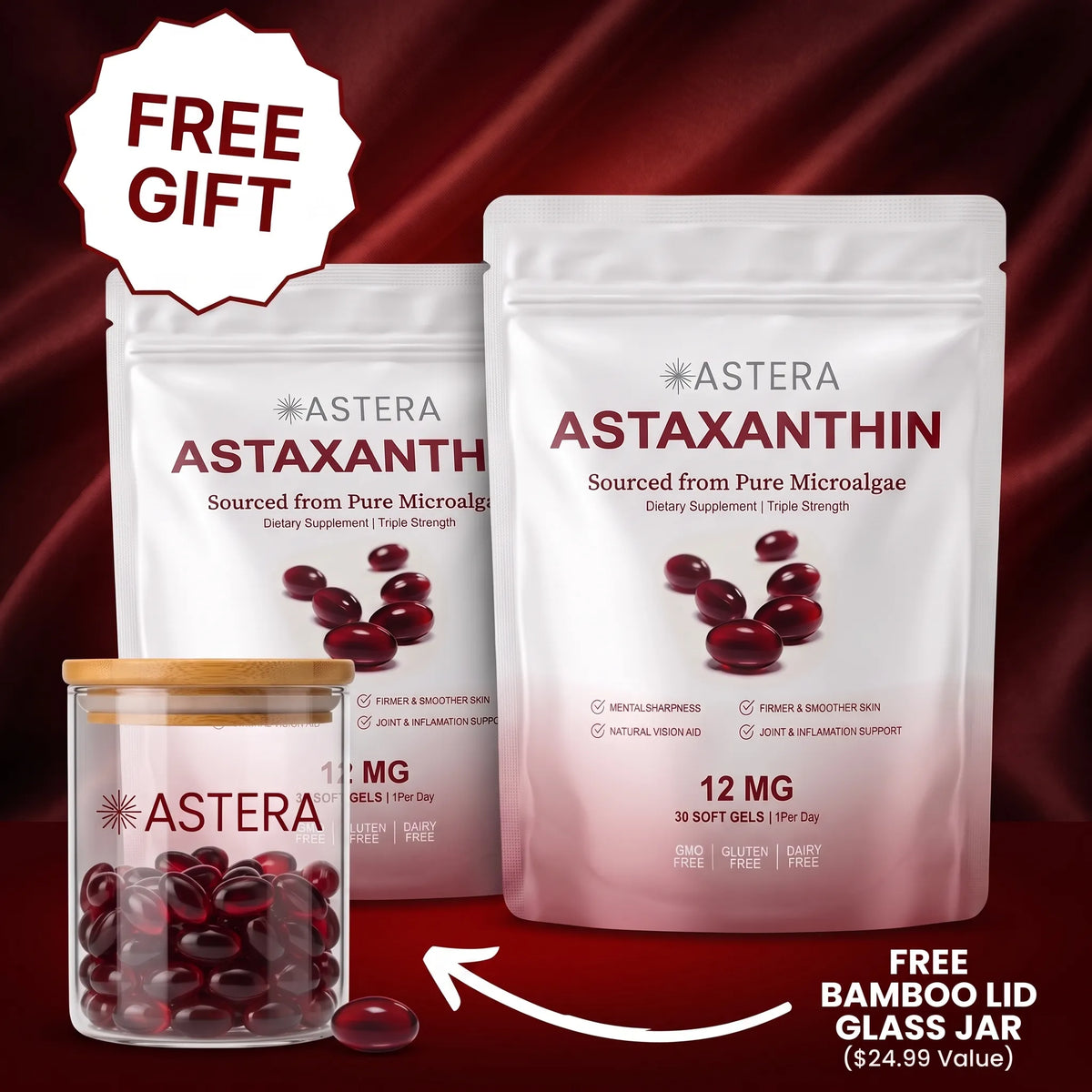 Astaxanthin Capsules(30 softgels)