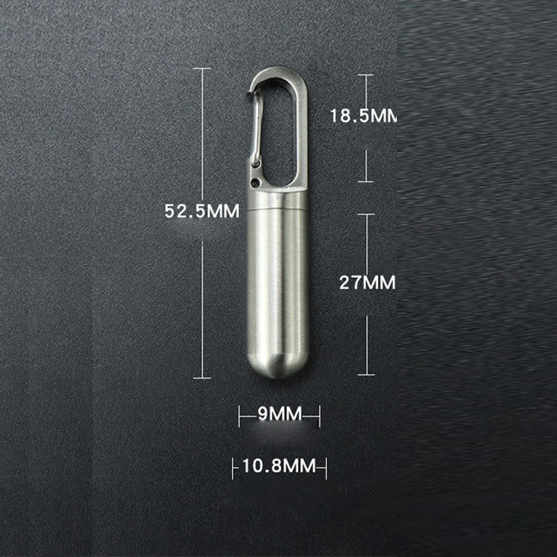 Stainless Steel Waterproof Pill Box