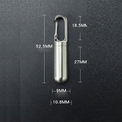 Stainless Steel Waterproof Pill Box