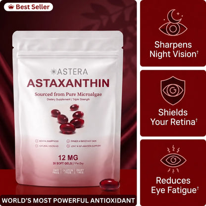 Astaxanthin Capsules(30 softgels) fUNNESLIH(SUB-SAVE)