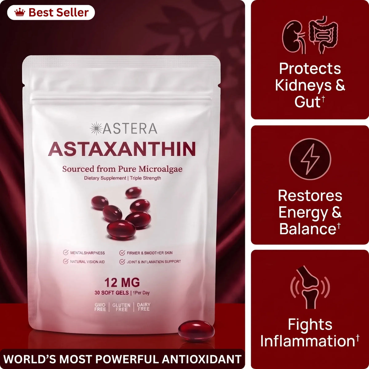 Astaxanthin Capsules(30 softgels)