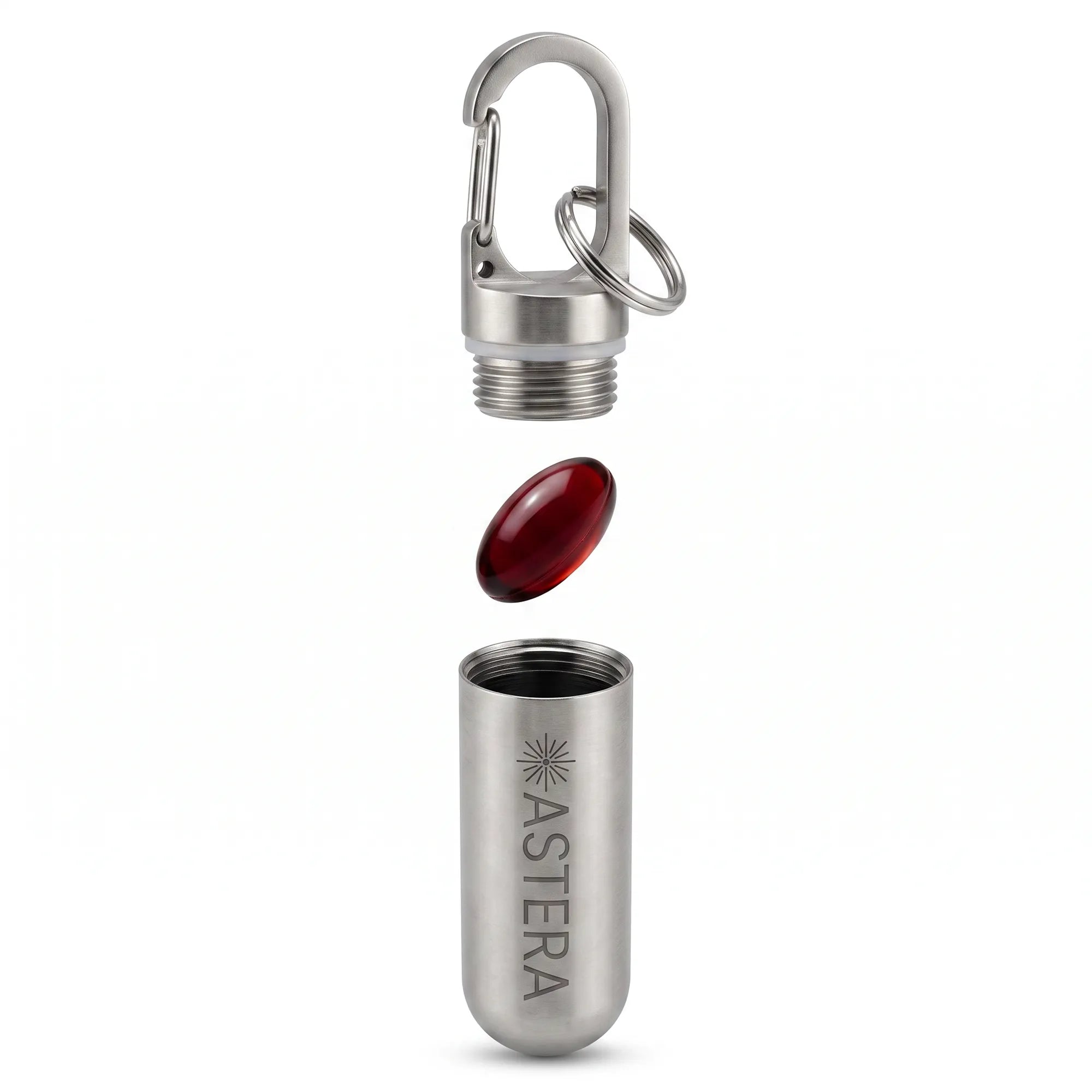 Stainless Steel Waterproof Pill Box