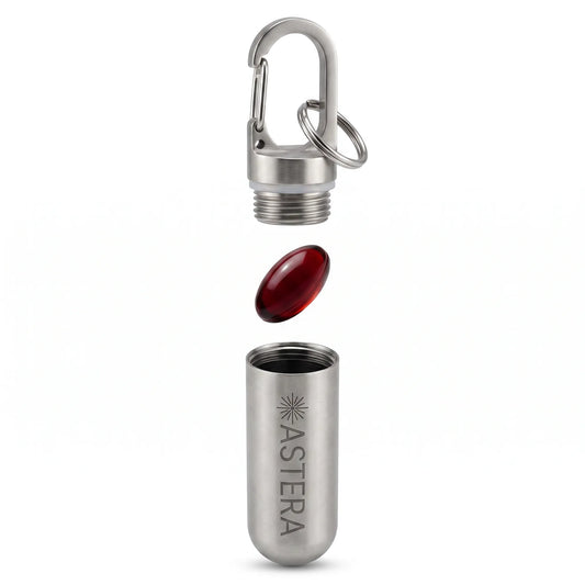 Stainless Steel Waterproof Pill Box