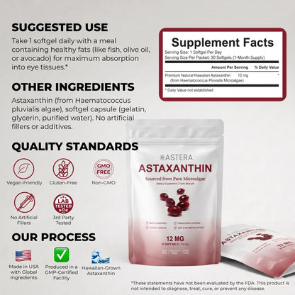 Astaxanthin Capsules(30 softgels)